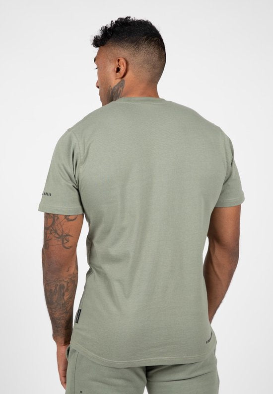Gorilla Wear Leon T-shirt - Sportshirt - Groen - XL