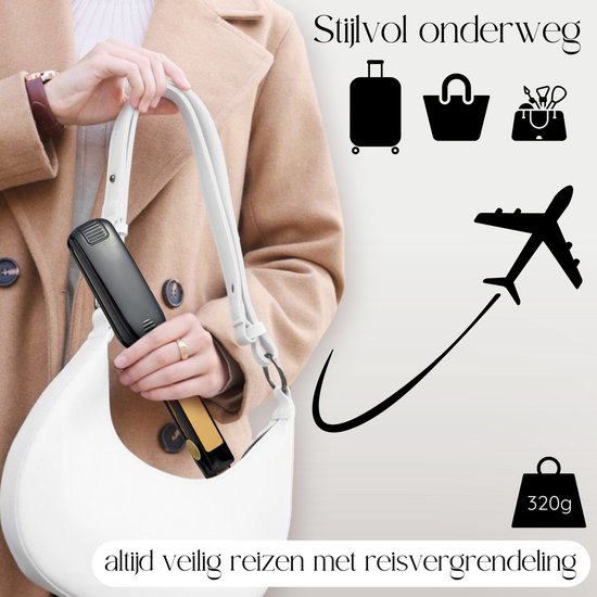 Sansbeauté® Professionele Stijltang - 2 in 1 - Krultang - Stijltangen - Hair Straightener - Snel Opgewarmd - 80℃ t/m 230℃ - Steilen & Krullen - ION technologie