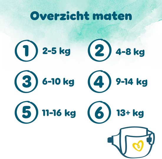 Pampers Harmonie Luiers Maat 5, 152 Luiers, 11kg-16kg