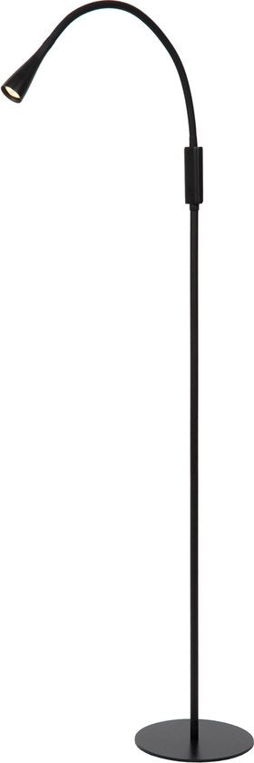 Lucide ZOZY - Leeslamp - LED 3 StepDim - 1x4W 3000K - Zwart