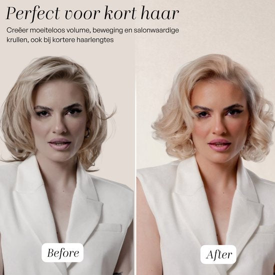 Sansbeauté® 8-in-1 Airstyler met Diffuser - Multistyler - Föhnborstel Kort Haar - Haarkruller - Haarstyler - Haardroger - Warmteborstel - Krulborstel - Krultang - Haarstijler - Stijlborstel - 5 in 1 Hairstyler