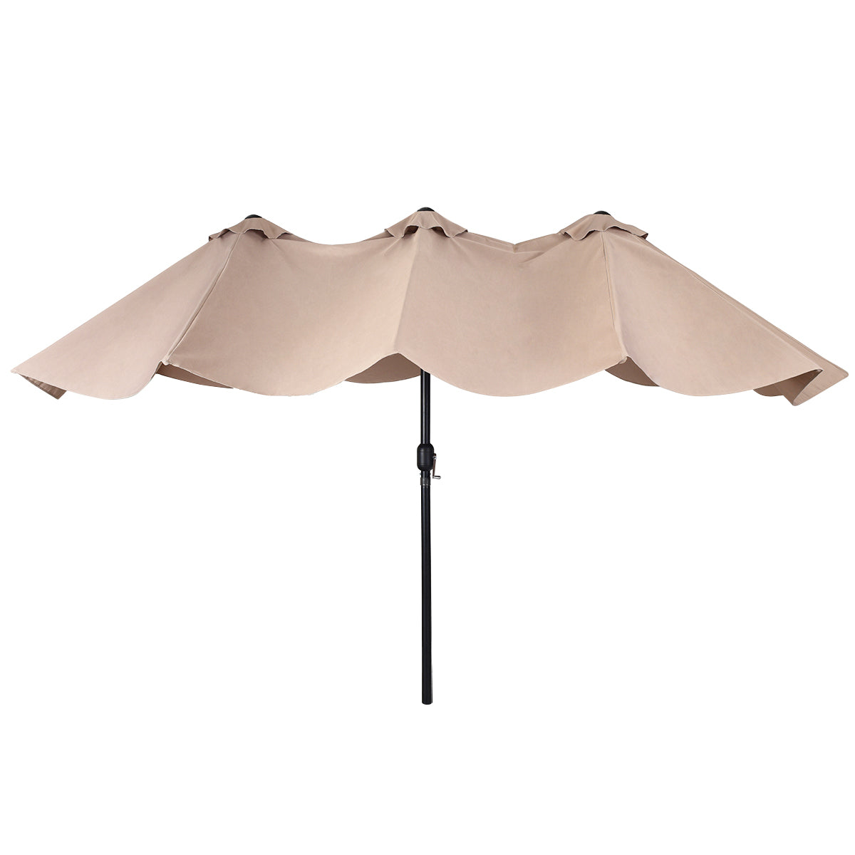 Coast Dubbele Parasol - Ø480 cm - Beige