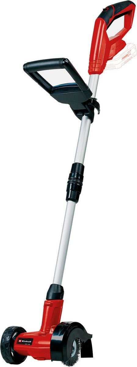 Einhell Accu Voegenreiniger GE-CC 18 Li Solo - Power X-Change - 18V/Li-ion - 1200 t/min - Borsteldiameter: 10 cm - Incl. staal- en nylonborstel - Excl. accu en lader
