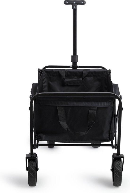 909 Outdoor Bolderkar - Opvouwbaar - Max laadvermogen 80 KG - 75x46x91cm - Zwart