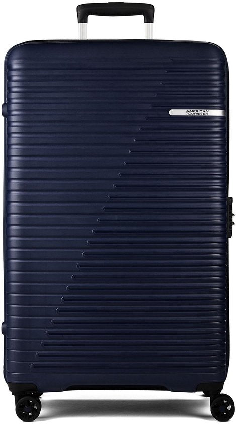 American Tourister Liftoff 4 wielen Trolley 78 cm met uitbreidingsplooi - Harde bagage - TSA slot - midnight blue
