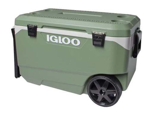 Igloo EcoCool Latitude 90 Roller Koelbox - 85 Liter - Vintage Green