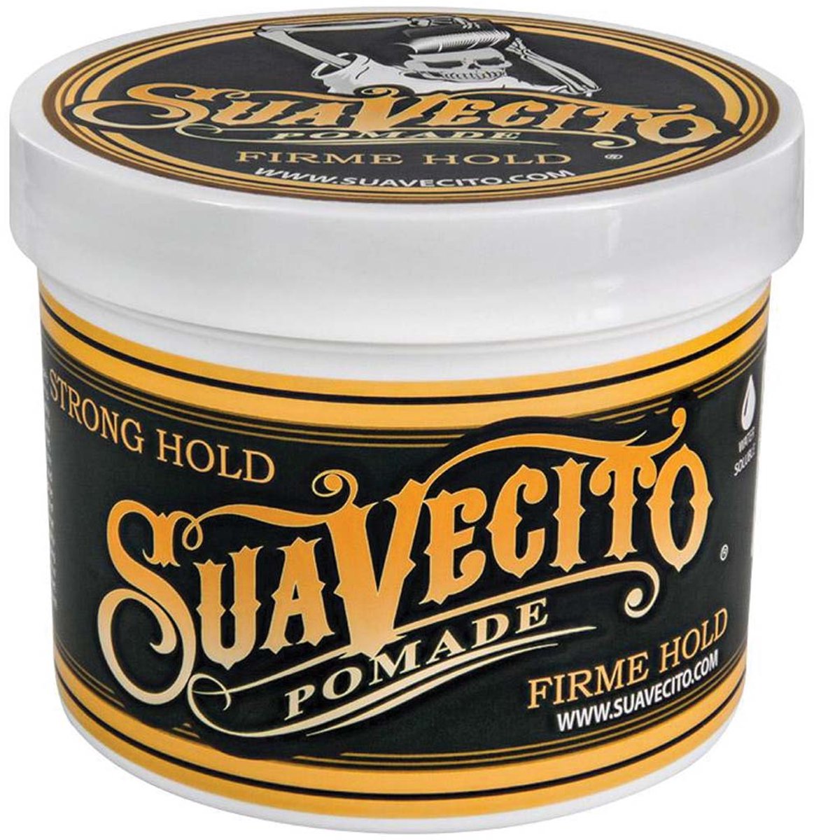 Suavecito Firme Hold Pomade XXL - 907 g - Sterke Hold - Medium Glans - Waterbasis