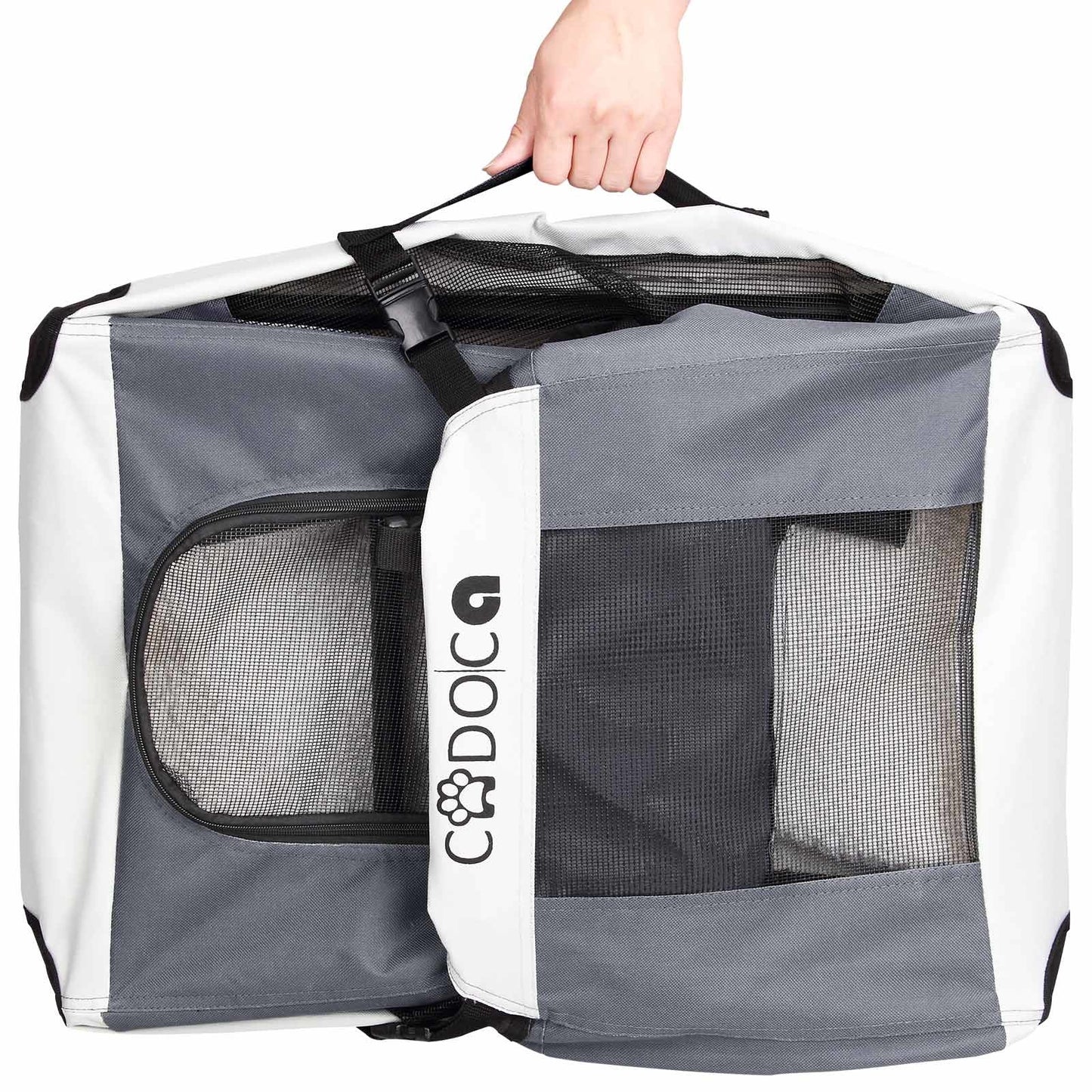 Cadoca Hondentransportbox opvouwbaar - maat M