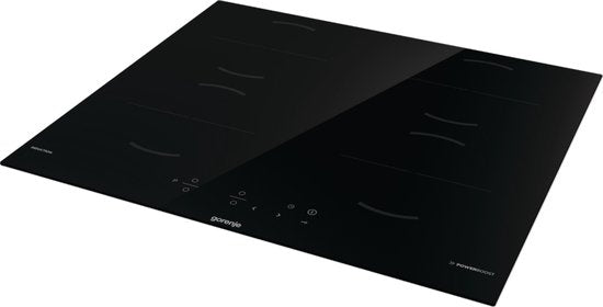 Gorenje Inductiekookplaat GI6401BSCE - 4 Kookzones - Touchbediening - 59 x 52 cm - Zwart