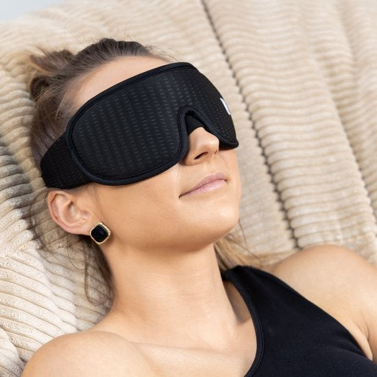 Northwall Slaapmasker Luxe - 100% Verduisterend - 3D Traagschuim - met Opbergzakje