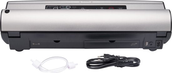 Solis Vac Prestige Maxi 5706 Vacumeermachine - Vacuüm Sealer Inclusief Vacuumzakken en Folie - Vacuümmachine met Marineerfunctie en Slangaansluiting - Extra groot