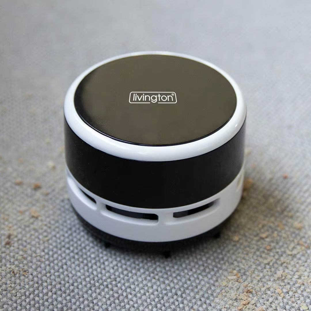 Livington Mini Tafelsauger - Draadloos Gebruik - Compact Formaat - Eenvoudig Schoon te Maken