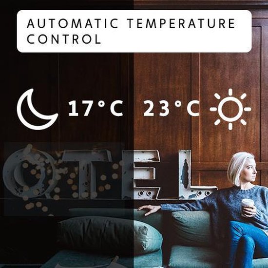 Mill IB900DN - Stalen paneelverwarming - 900 Watt - tot 15m2 - 100% stil - geschikt voor de badkamer