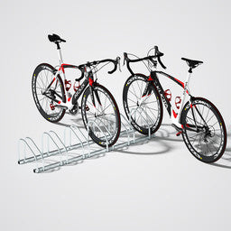 Monzana 2 stuks Fietsenrek - Fietsenstalling- voor 12 fietsen - 160x32x27 cm - Metalen fietsenrek