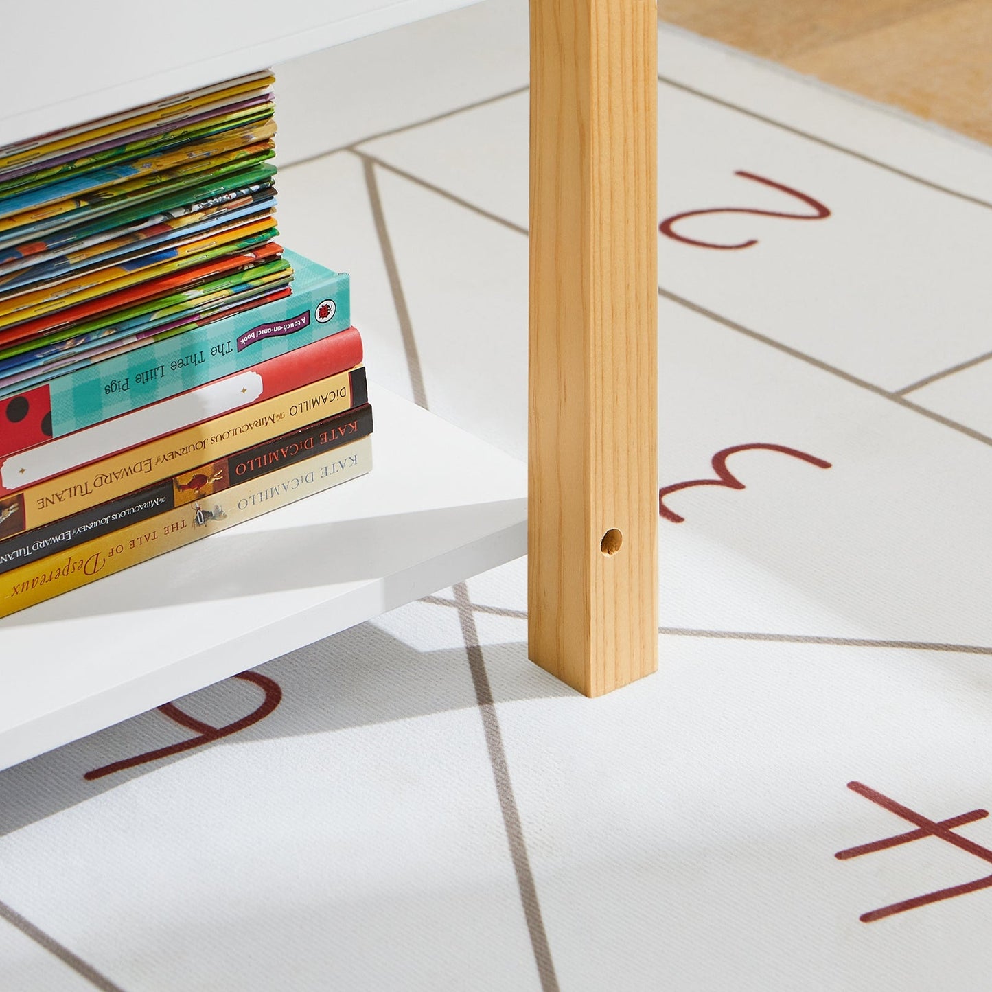 SoBuy Kinderboekenkast - 2 Laags - 85 x 42 x 45 cm