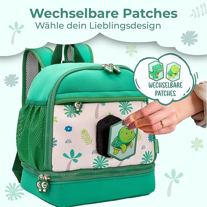 REISERACKER Kinderrugtas Adventure groen