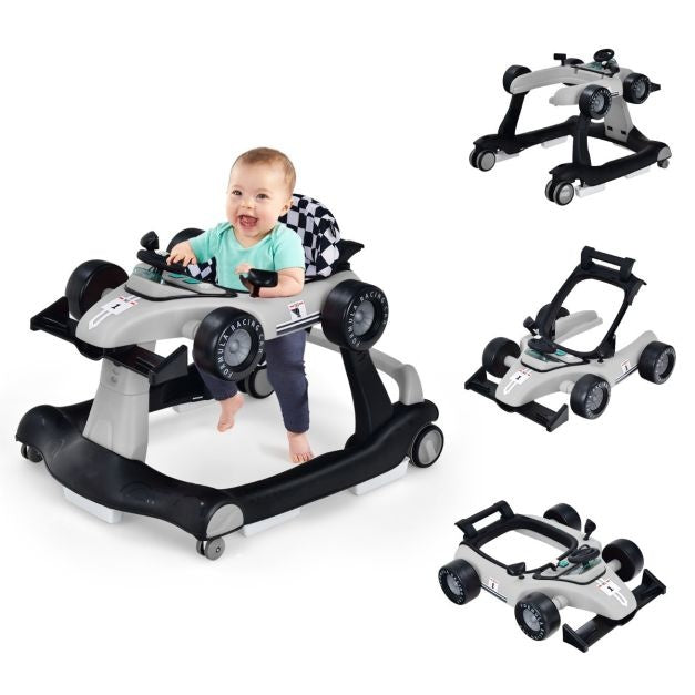 Coast Loopwagen - 4-in-1 - Max. 15 - Grijs / Zwart