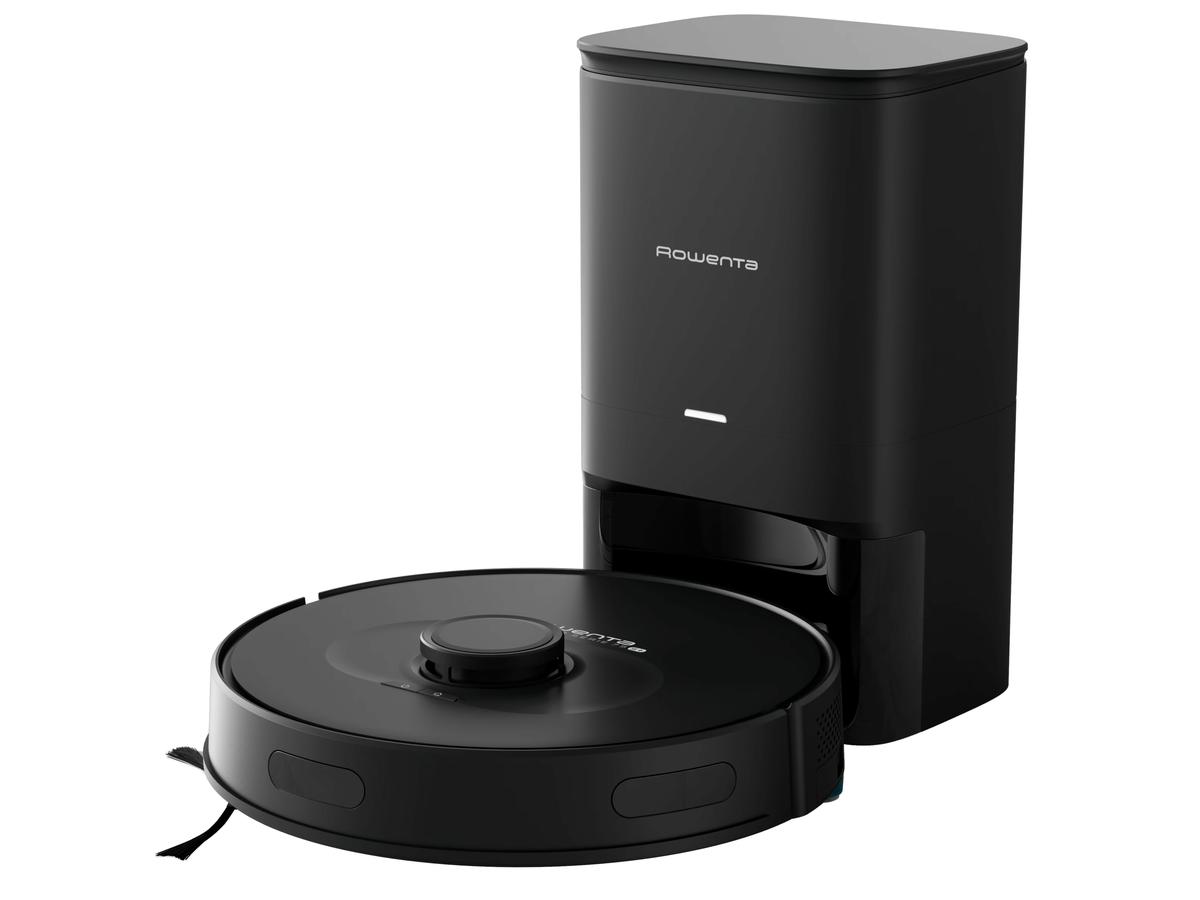 Rowenta X-Plorer Robotstofzuiger - LaserSmart Navigatie - Dweilfunctie - 342 mm Diameter Zilver