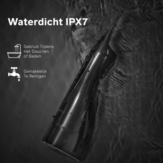 Bintoi iSonic - Series F600 - Waterflosser - Monddouche - Zwart