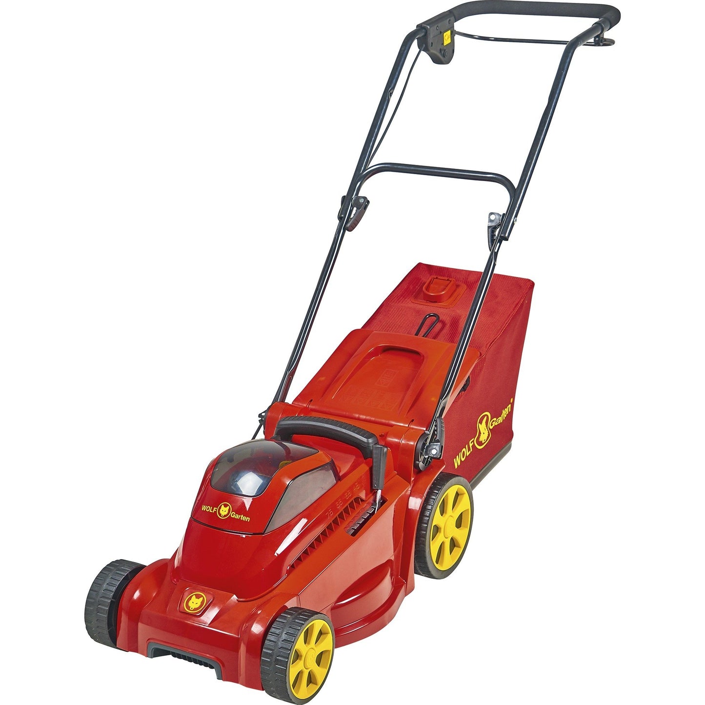 WOLF-Garten LYCOS 40/340 MH Accu Grasmaaier 34 cm Rood – Inclusief 40V 2.5Ah Li-Ion Accu en Snellader