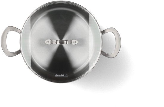 Mauviel 1830 - Kookpot - 24 cm - Roestvrij staal - alle warmtebronnen