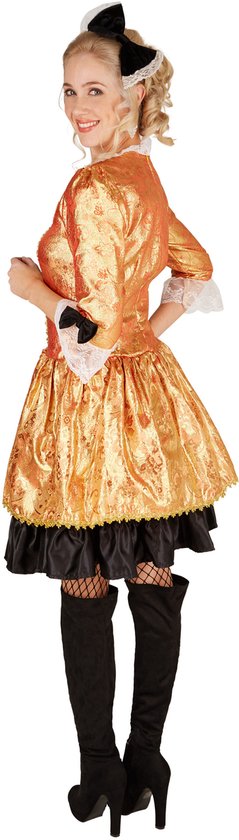 Dressforfun Barokprinses M - verkleedkleding kostuum halloween verkleden feestkleding carnavalskleding carnaval feestkledij partykleding - 301385