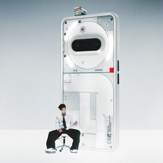 Nothing Phone (3a) - 8/128GB - 5G - Wit