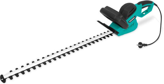 VONROC Heggenschaar 600W – 660 mm zwaardlengte – met 180° draaibaar handvat – Mesafstand 16 mm – Incl. beschermhoes