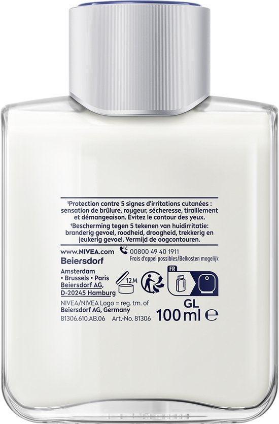 NIVEA MEN Sensitive Aftershave Balsem - voor de Gevoelige Huid - Trekt Snel In - Alcoholvrij - 100ml