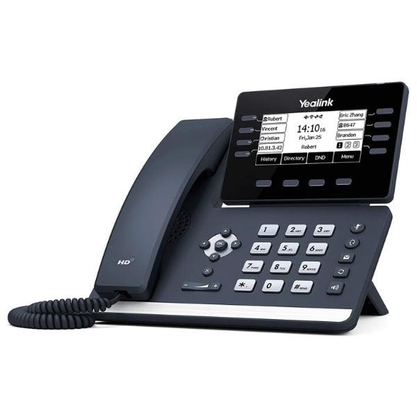 Yealink SIP-T53W Voip telefoon voor 12 lijnen - WiFi