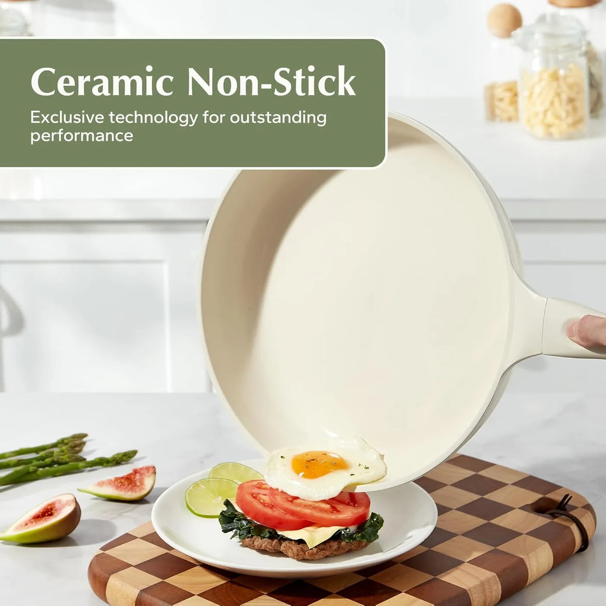 RedChef Starlight Keramische Koekenpan - 28 cm - Anti-Aanbak