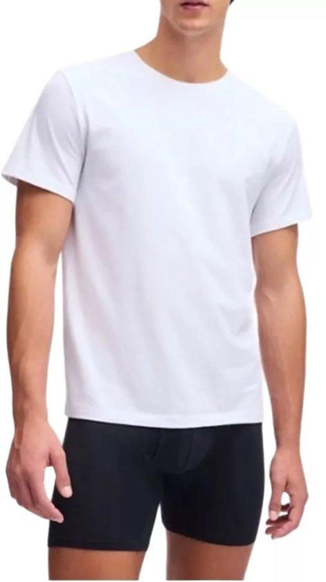 Under Armour Performance Cotton Crew Neck T-Shirt - 4-pack - maat M - White