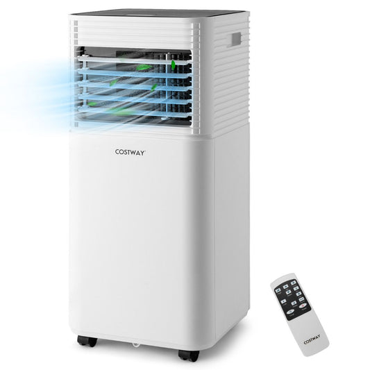 Coast Draagbare Airconditioner 4-in-1 - 7000 BTU - 15 m² - Luchtkoeler, Ontvochtiger & Ventilator - Zwart