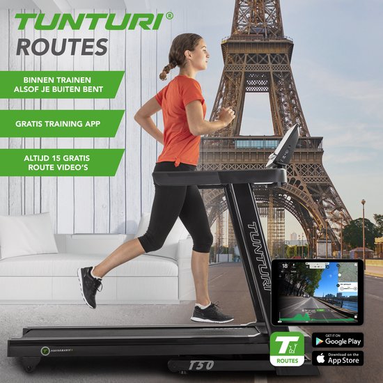 Tunturi T50 Loopband - Hardloopband