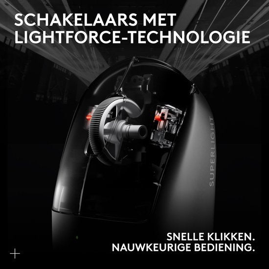 Logitech G Pro X Superlight 2 - Draadloze Gaming Muis - Lightspeed - Wit