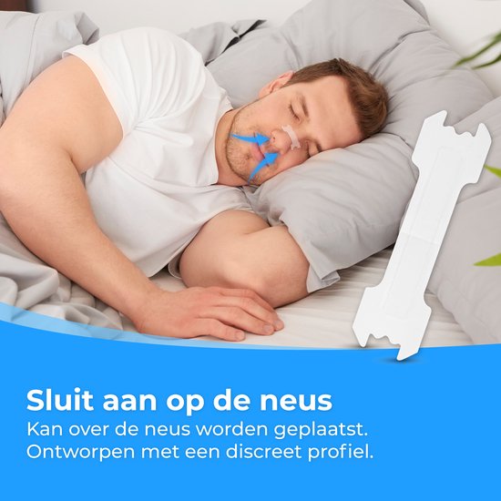 Nuvance Neusstrips 100 Stuks - Neuspleisters - Transparant - Anti Snurk Pleisters - Neusspreider - Snurken - Betere ademhaling