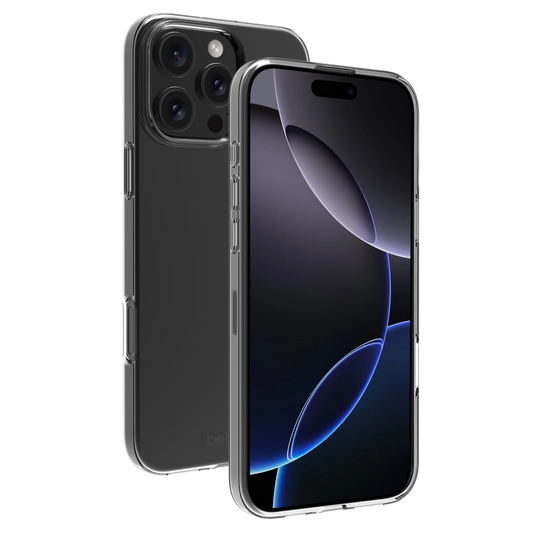 BeHello Telefoonhoesje iPhone 16 Pro Max Thin Gel Case - Transparant