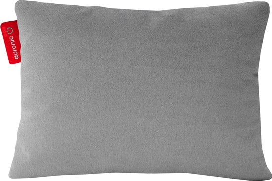Auronic Warmtekussen - Classic - 45x60 - Draadloos - Oplaadbaar - Elektrisch kussen - Infrarood - Grijs