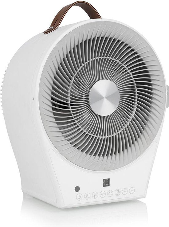 Tristar Ventilator met warmtefunctie KA-5160 Afstandsbediening en digitale bediening - Voor kamer 25m² - Wit