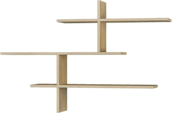 Woody Fashion Wandplank | 18mm Dik | 123cm Breedte | Eik