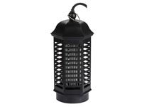 Perel - Elektrische Insectenverdelger - 4W - 9,4x9,4x25 cm - Zwart