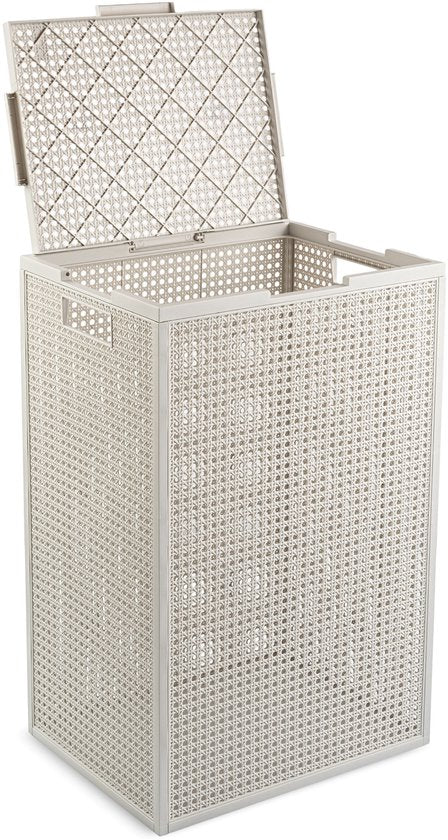 Curver Kaya Wasmand met deksel - 60L - 38x29x58,5 cm - Wit
