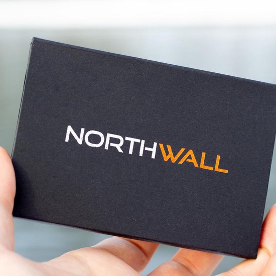 Northwall Pasjeshouder - Carbon Creditcardhouder met Geldclip - Money clip - RFID Anti-Skim - Maximaal 12 pasjes