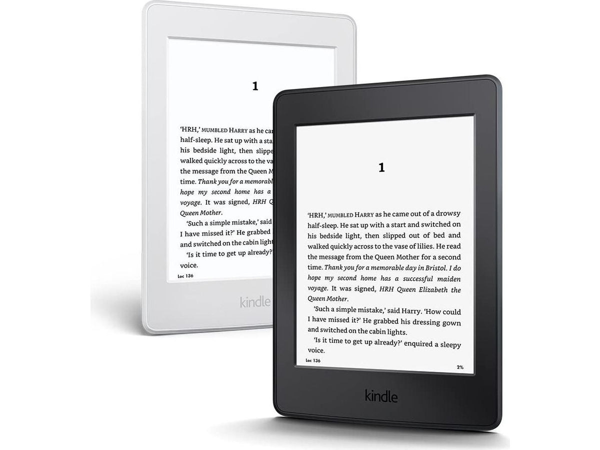 Amazon Kindle Paperwhite E-Reader 7th Gen Wifi - 6 Inch 300 ppi Scherm - Refurbished - 169 x 117 x 9,1 mm