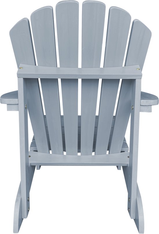 AXI Carmen Adirondack Stoel – Houten loungestoel met armleuningen – Hoge rugleuning - 90,5x78,4x93cm