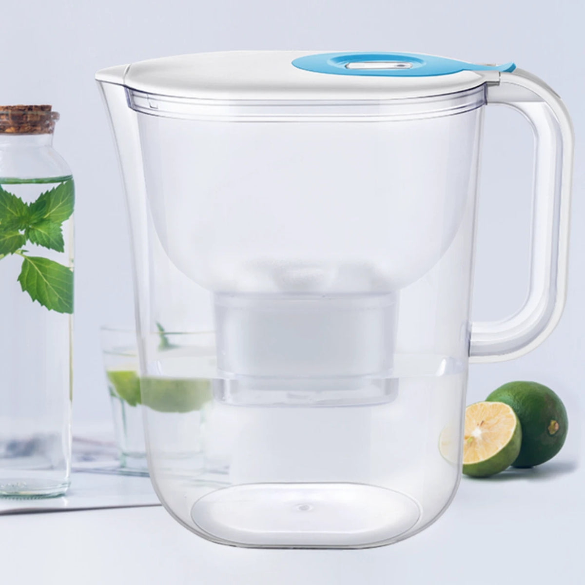 Freco Bluetech Waterfilterkan - 4 l - LCD-timer - 3 Filters