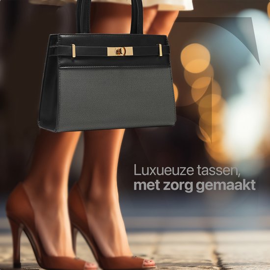 Aramae® - Handtas Dames - Crossbody Tas Dames - Schoudertas Dames - Cadeau voor Vrouwen - Zwart