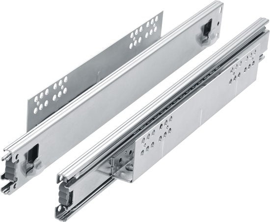 tectake® - Uitschuifbaar Telescopisch keukenrek - voor o.a. keukenkast - 60 cm breed - 402017