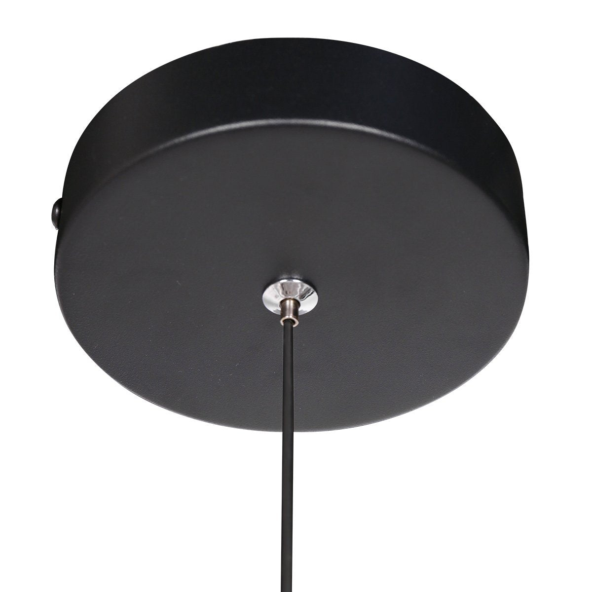 Hanglamp Geripu Ø15cm amberkleurig - hoogtes instelbaar - kunststof & metaal - Mexlite