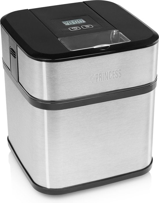 Princess 282605 - IJsmachine - 1.5 liter - Roomijs - Yoghurtijs - Frozen Yoghurt - Sorbetijs - IJsmaker - Compact
